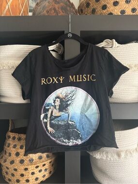 Roxy Music Cropped Tee
